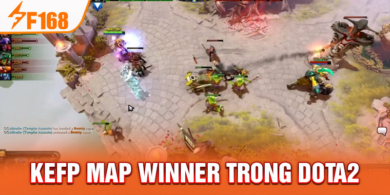 Kèo cá cược dota-2 độc quyền F168 Kefp Map Winner trong Dota2